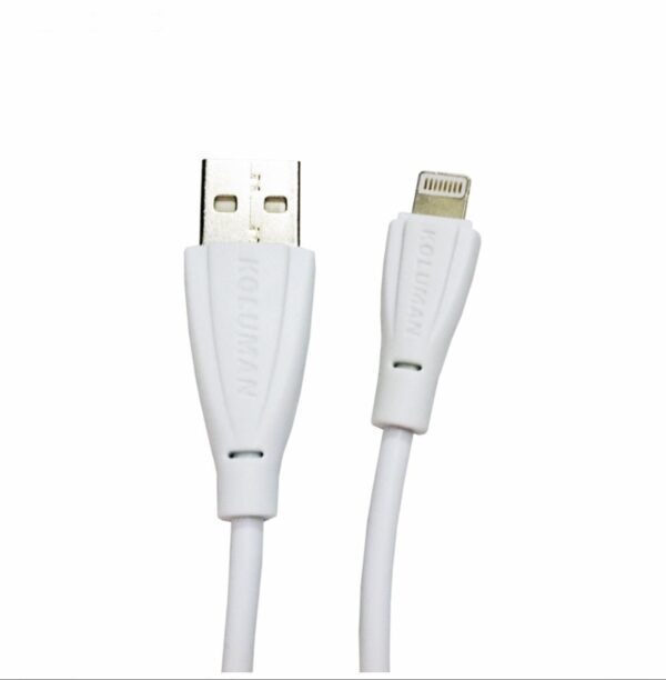 کابل تبدیل USB به لایتنینگ کلومن مدل KD-38 طول 1 متر