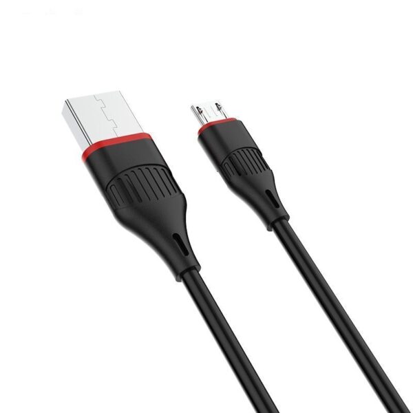 کابل تبدیل USB به microUSB بروفون مدل BX17 طول 1 متر