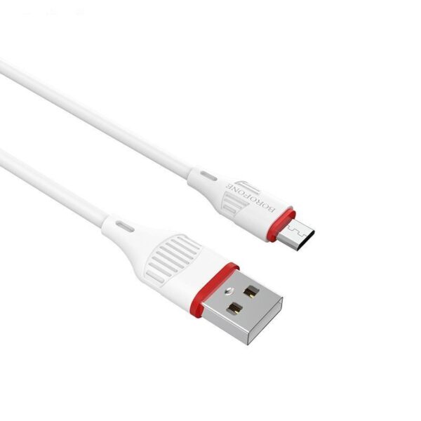 کابل تبدیل USB به microUSB بروفون مدل BX17 طول 1 متر