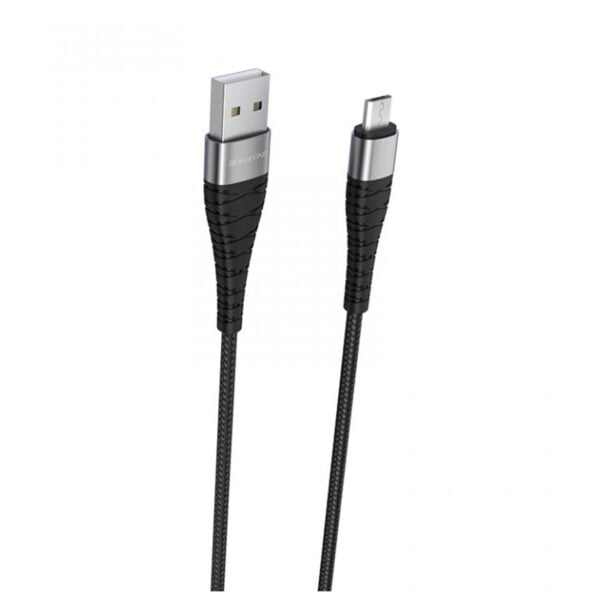 کابل تبدیل USB به microUSB بروفون مدل BX32 طول 1 متر