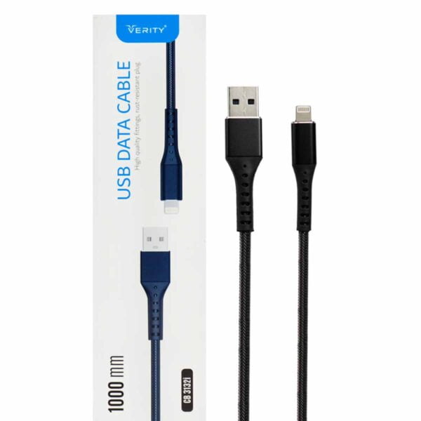 کابل تبدیل USB به لایتنینگ وریتی مدل CB3132i طول 1 متر