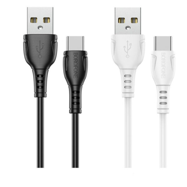 کابل تبدیل USB به USB-C بروفون مدل BX51 طول 1 متر