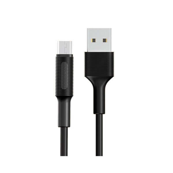 کابل تبدیل USB به MICRO USB بروفون مدل BX1 طول 1 متر