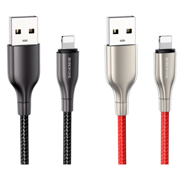 کابل تبدیل USB به لایتنینگ بروفون مدل BX45 طول 1 متر