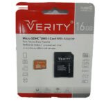 کارت حافظه micro SDHC وریتی مدل high speed کلاس 10 استاندارد UHS-IU1 سرعت 95MBps ظرفیت 16 گیگابایت به همراه آداپتور SD