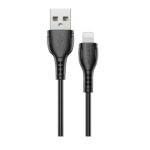 کابل تبدیل USB به لایتنینگ بروفون مدل BX51 طول 1 متر