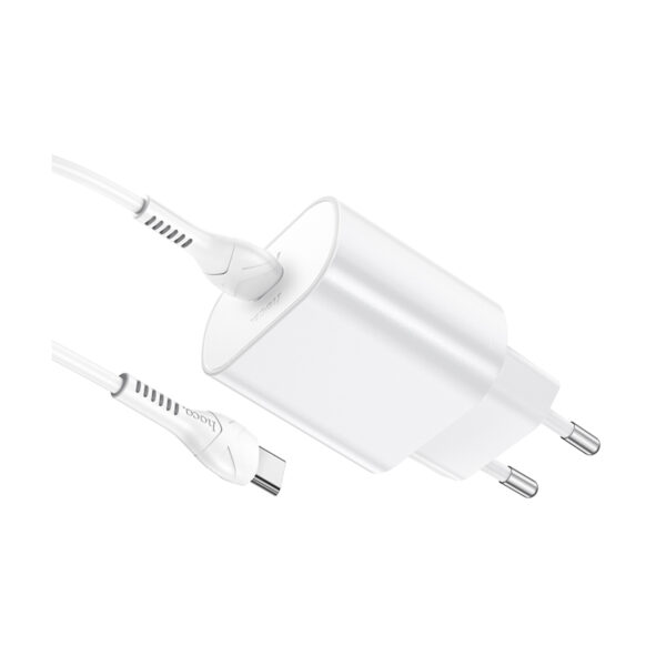 شارژر دیواری هوکو مدل N22 PD 25W به همراه کابل تبدیلUSB-C