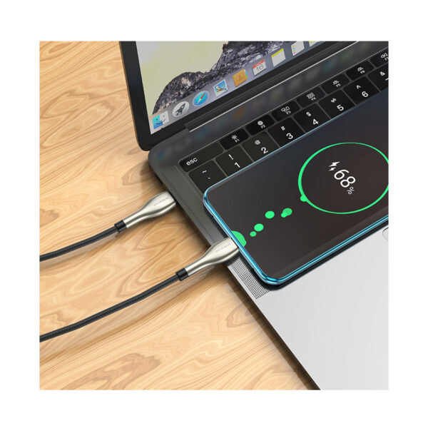 کابل  USB-C بروفون مدل BU29 60W طول 1.2 متر