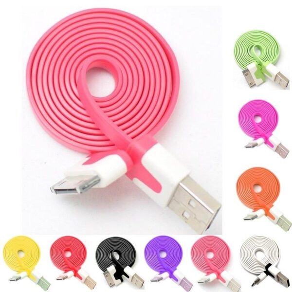 کابل شارژر تخت میکرو به طول 2 متر - Image 1