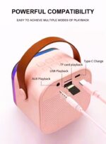اسپیکر بلوتوثی قابل حمل مدل K12 دو میکروفون - Image 3