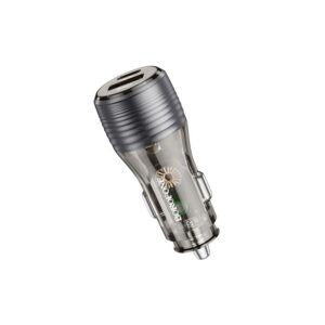 شارژر فندکی 30 وات بروفون مدل BZ30 PD+QC3.0