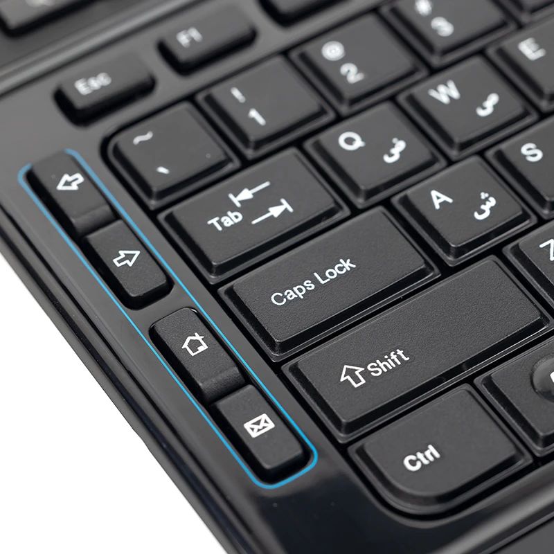 0a150375c993e097edfdd95cec43beccdcc498c6_1705828047 کیبورد بی سیم هیسکا مدل HISKA KE235W - Image 2