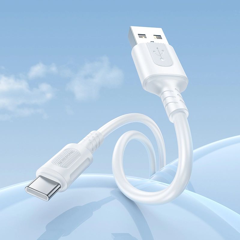 BOROFONE_CABLE_BX111_TYPE-C-_1M_3A-8 کابل شارژ USB-A به USB-C بروفون مدل BX111 - Image 3