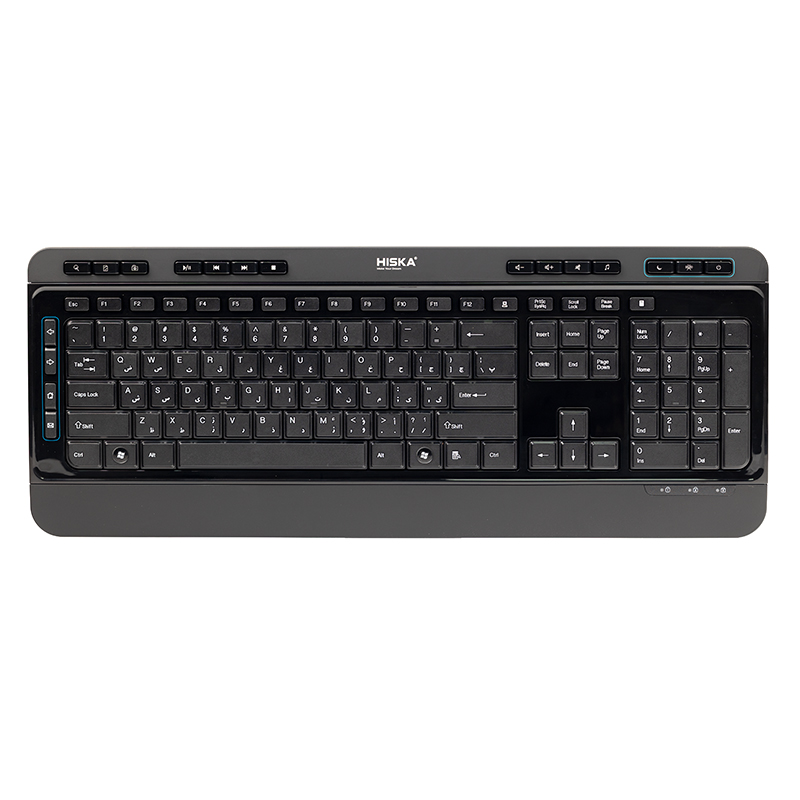 Office-KeyboardHX-KE235W-4 کیبورد بی سیم هیسکا مدل HISKA KE235W - Image 1